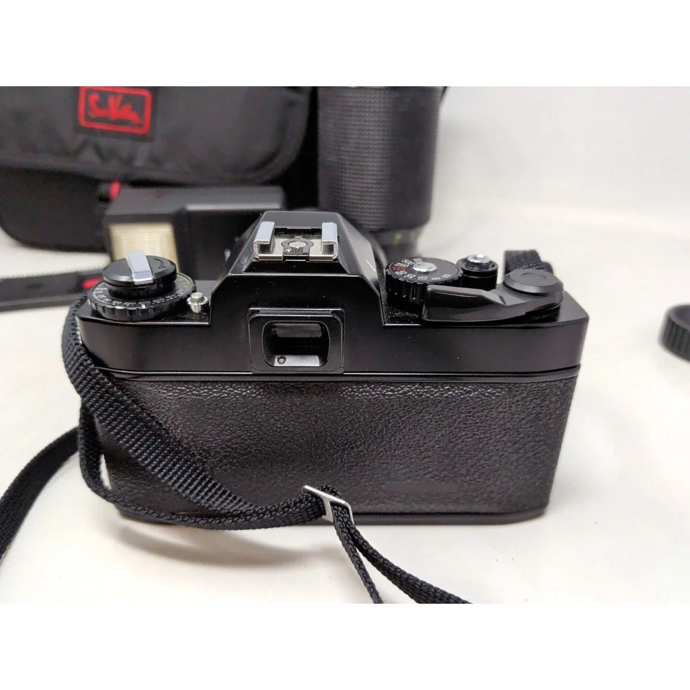 Vintage Film Camera - Ricoh KR5 Super 35mm Film Camera w/ 35mm & 80-200mm Lens
